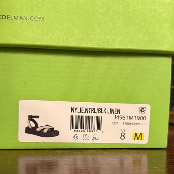 Nylie Platform Ankle Strap Sandal by Sam Edelman - Picture 7 of 7